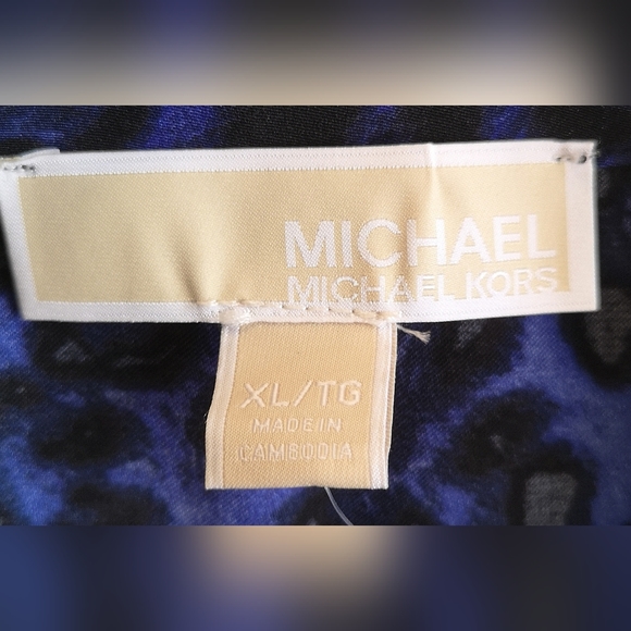 Michael Kors leopard blouse - Picture 2 of 10